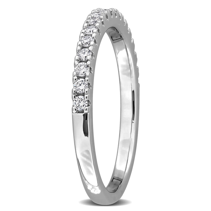 Created Forever 1/4ct Tw Lab Grown Diamond Anniversary Ring In Sterling Silver In White