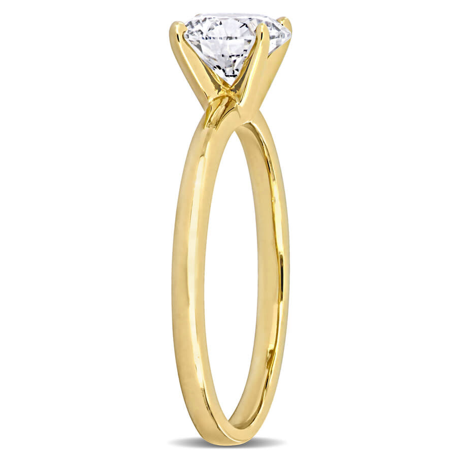 Created Forever 1ct Tdw Lab-created Diamond Solitaire Engagement Ring In 14k Yellow Gold In Yellow
