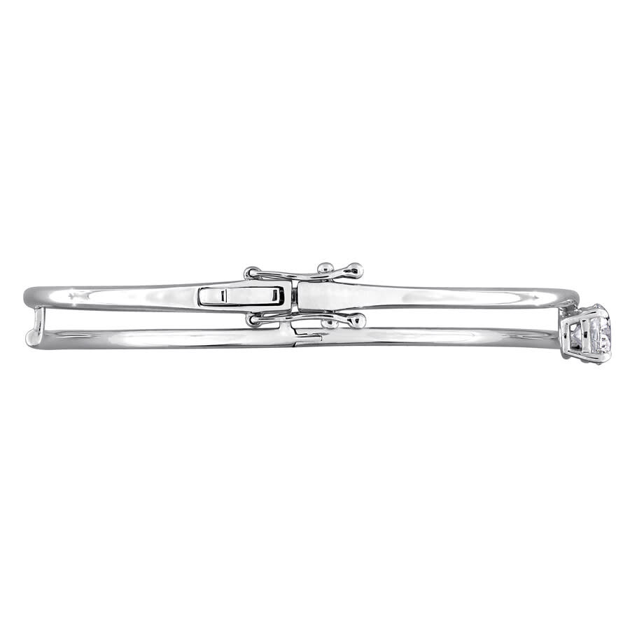 Created Forever 1ct Tw Lab Grown Diamond Bangle In 14k White Gold In White