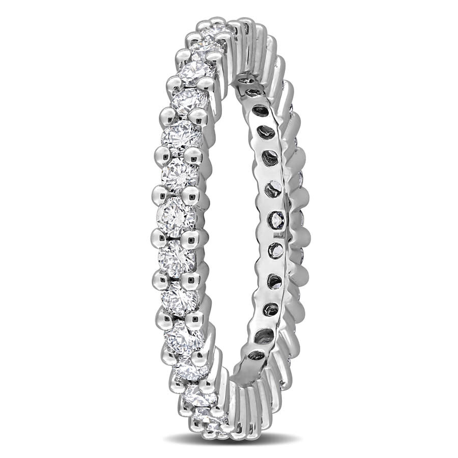 Created Forever 1ct Tw Lab Grown Diamond Eternity Ring 14k White Gold - Size: 6 In White