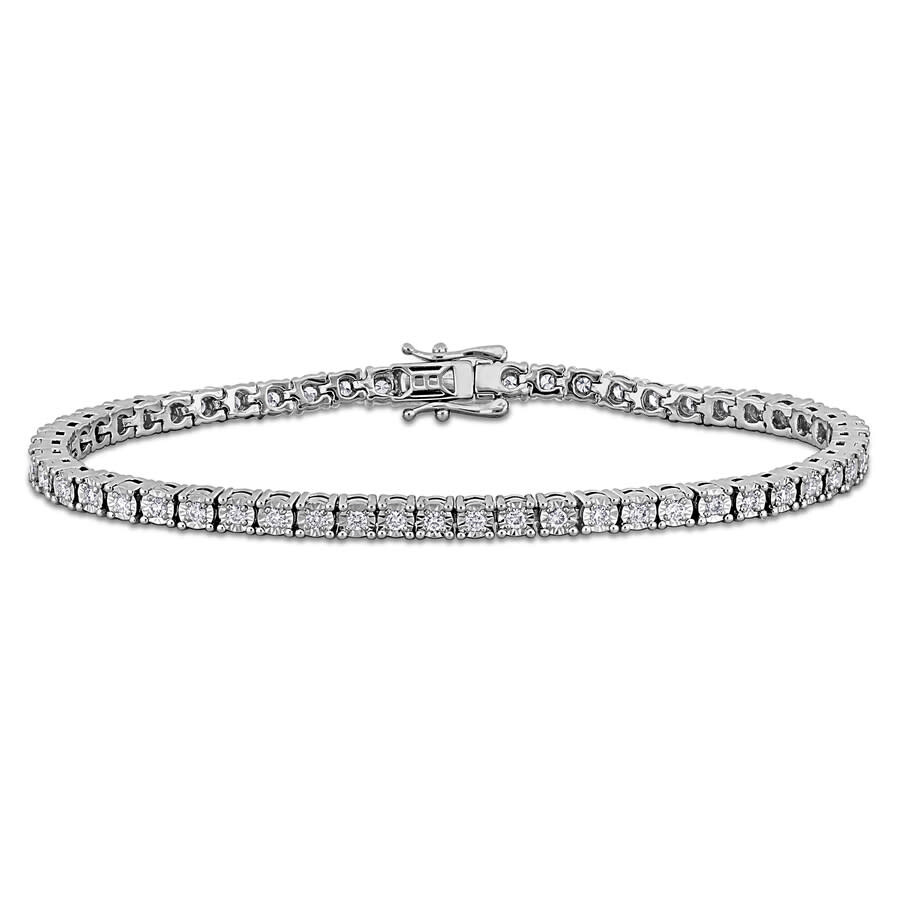 Created Forever Lab Grown Diamond Tennis Bracelet In White