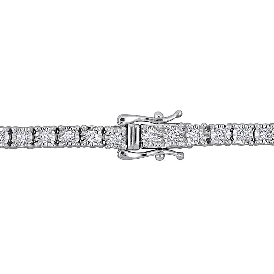 Created Forever Lab Grown Diamond Tennis Bracelet In White