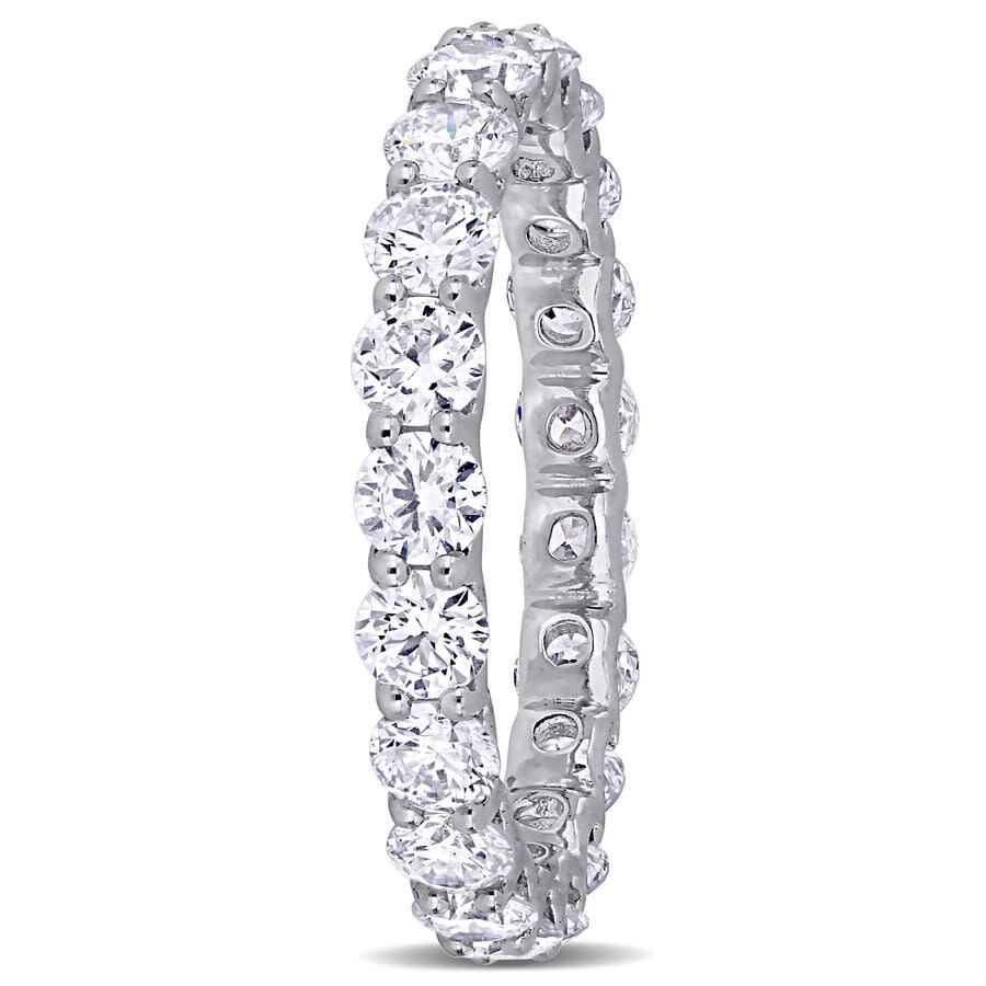 Created Forever 2 1/5 Ct Tw Lab Created Diamond Eternity Band In 14k White Gold In White
