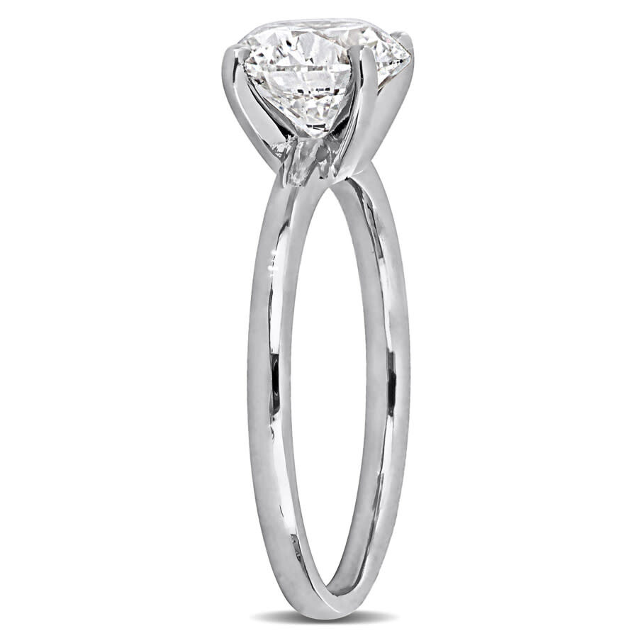 Created Forever 2ct Tw Lab Grown Diamond Solitaire Engagement Ring In 14k White Gold In White