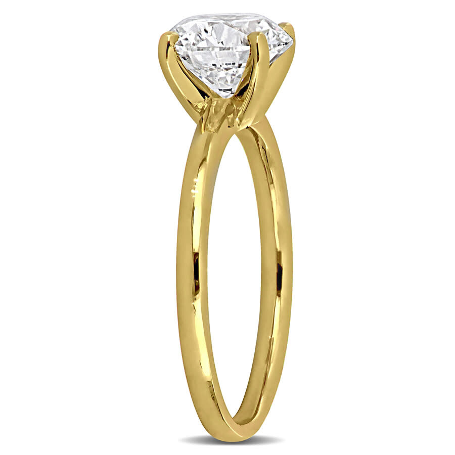 Created Forever 2ct Tw Lab Grown Diamond Solitaire Engagement Ring In 14k Yellow Gold In Yellow