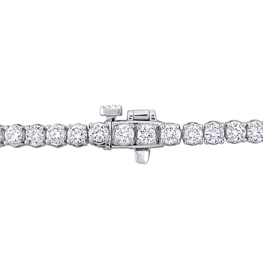 Created Forever 3 3/4ct Tw Lab-grown Diamond Tennis Bracelet In 14k White Gold - 7 In In White