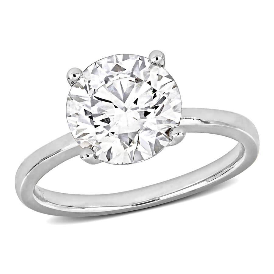 Created Forever 3ct Tw Lab Grown Diamond Solitaire Engagement Ring In 14k White Gold In White
