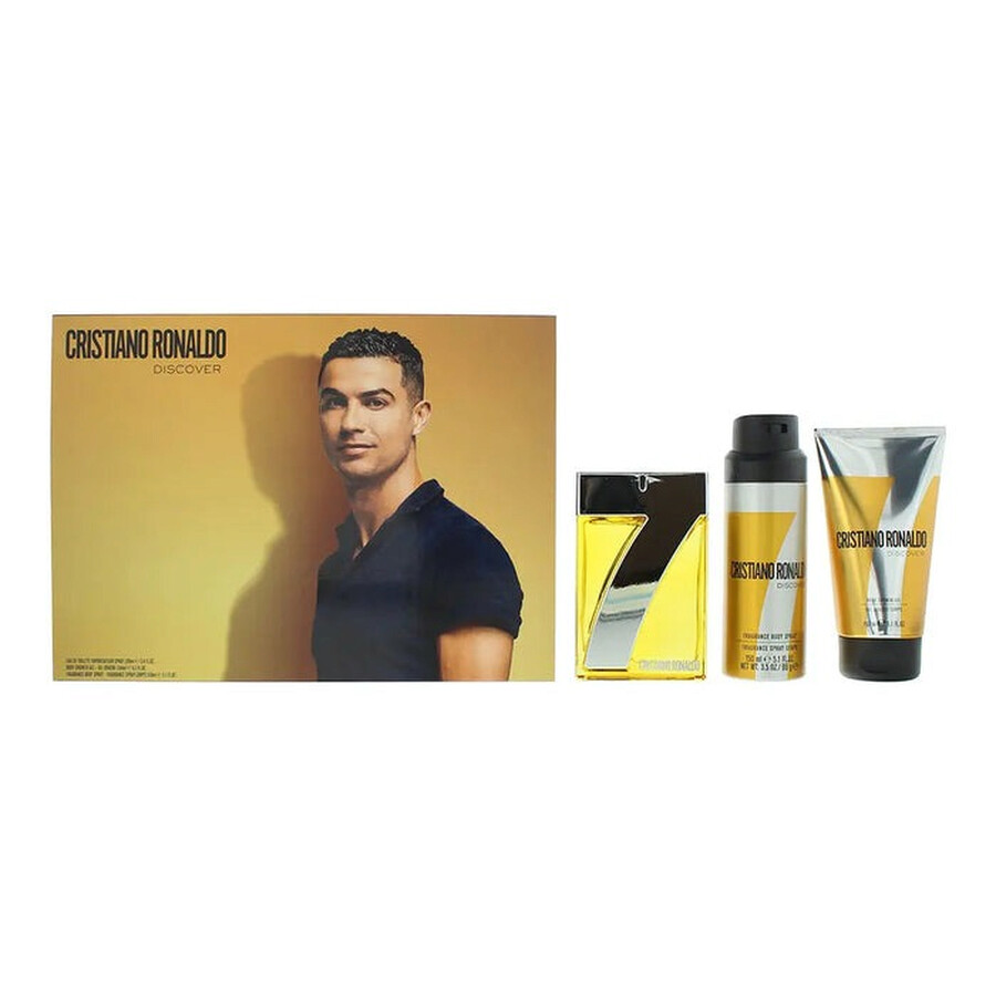 Cristiano Ronaldo Men's Cr7 Discover Gift Set Fragrances 5060524511562