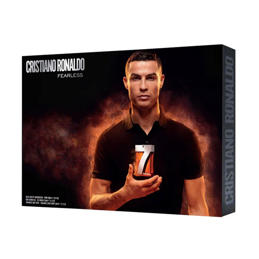 Cristiano Ronaldo Men's Cr7 Fearless Gift Set Fragrances 5060524511395