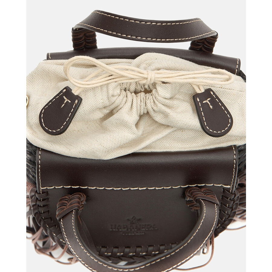 Cuba Lab Habanera Fringes Handbag In Brown