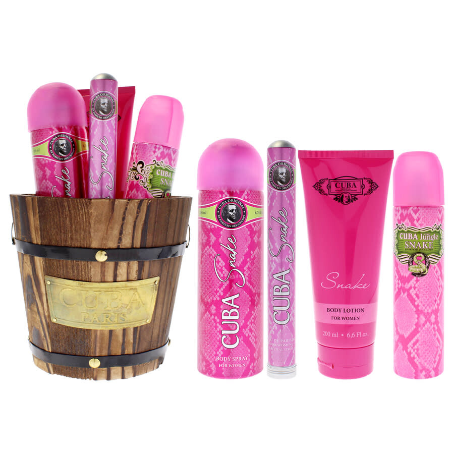 Cuba Ladies  Jungle Snake Gift Set Fragrances 802822002435 In Multi