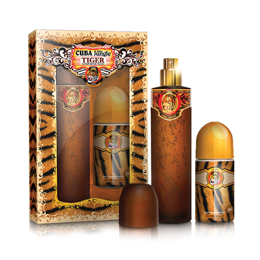 Cuba Ladies Jungle Tiger Gift Set Fragrances 5425017736660