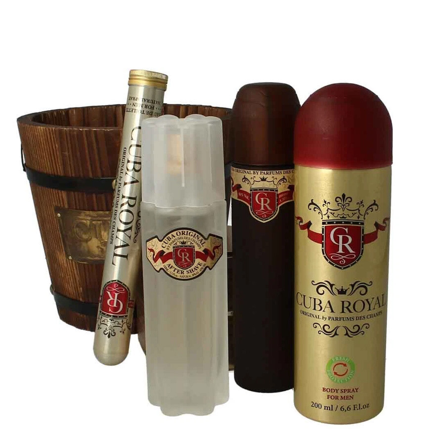 Cuba Men's Barrel Gift Set Fragrances 5425017732334 In N/a