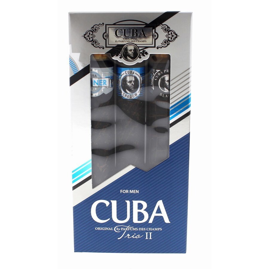 Cuba Men's Trio 2 Gift Set Fragrances 5425039221120