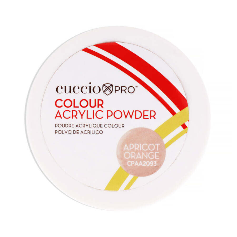 Cuccio Pro Ladies Pro Apricot Orange Color Acrylic Powder 1.6 oz Makeup 012443880866