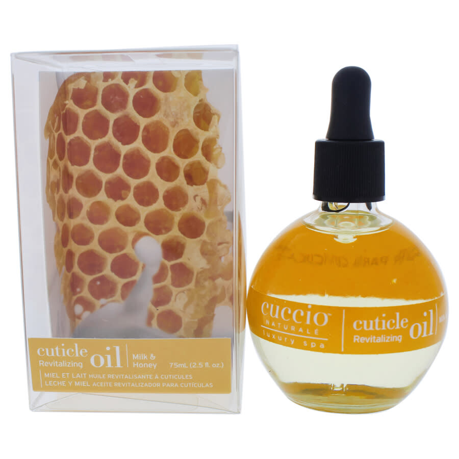 Cuccio Cuticle Revitalizing Oil - Milk And Honey Manicure By For Unisex - 2.5 oz Oil In Yellow
