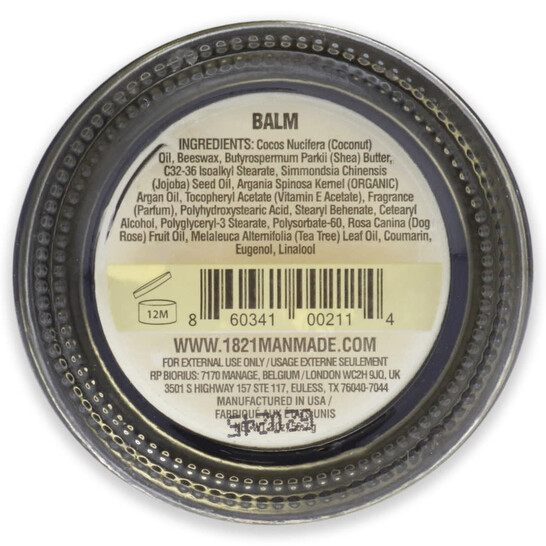 18.21 Man Made Men's Beard Balm - Spiced Vanilla 2 oz Hair Care