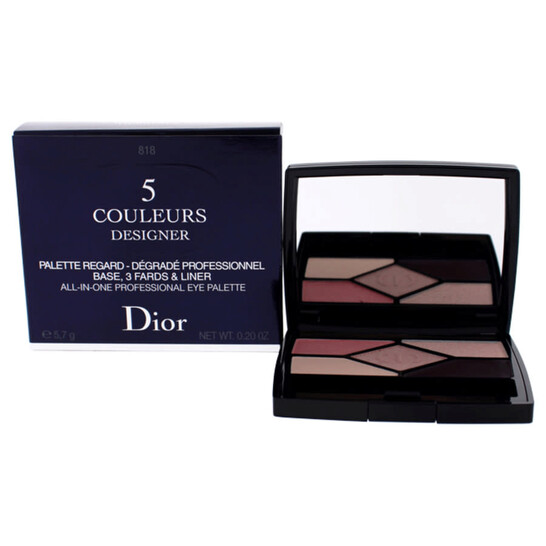 Couleurs Designer All-In-One Professional Eye Palette 818 Rosy Design  by Christian Dior for Women oz Palette