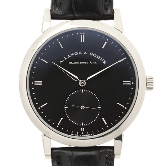 A. Lange & Sohne Grand Saxonia Automatik Black Dial Men's Watch 307.029 - 546x546 Image #2