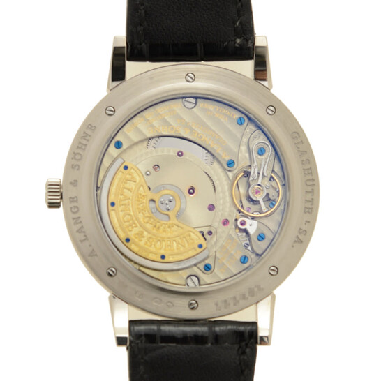 A. Lange & Sohne Grand Saxonia Automatik Black Dial Men's