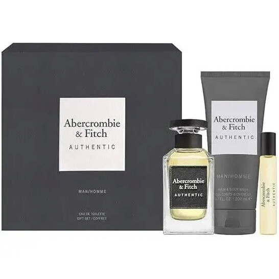 Abercrombie And Fitch Men's Authentic Gift Set Fragrances