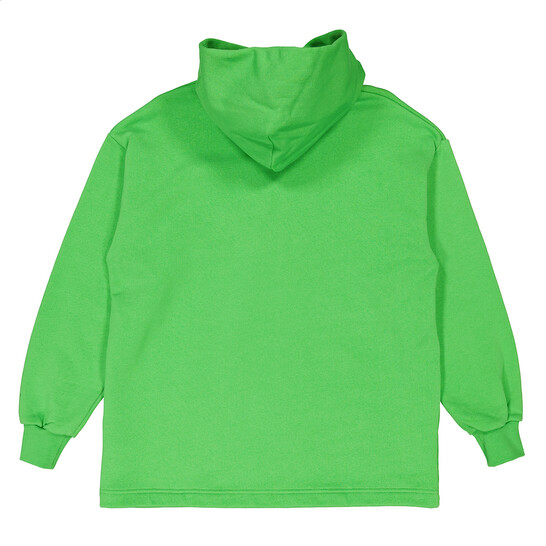 Acne Studios Digital Print Hooded Sweatshirt In Green, Size