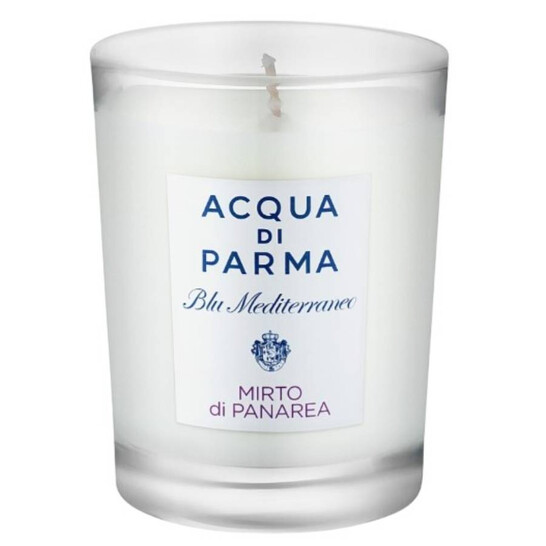 ADP Blu Mediterraneo Mirto Di Panarea Scented Candle - 7 Oz, Mediterranean Myrtle & Citrus Scent
