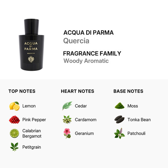 Acqua Di Parma Unisex Quercia EDP 3.4 oz Fragrances 8028713810817