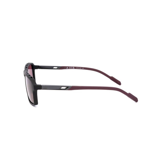 Adidas Men's Black Rectangular Sunglasses SP0049-02S-2 - 546x546 Image #3