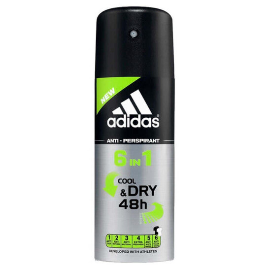 Adidas Men's Cool Dry In Deodorant Spray oz Fragrances