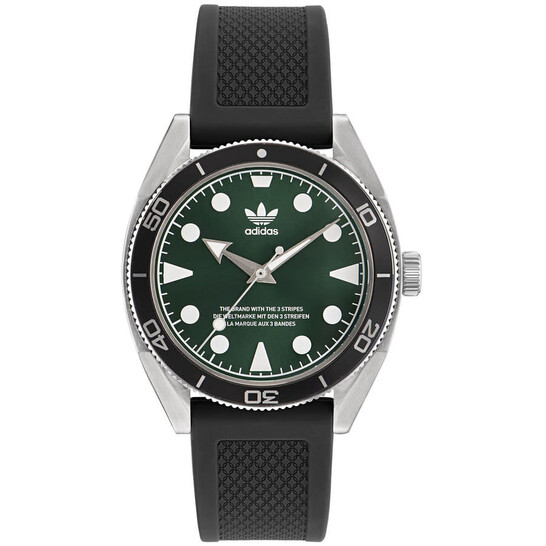 Adidas Originals Fashion Edition Two Quartz Green Dial Men's Watch
