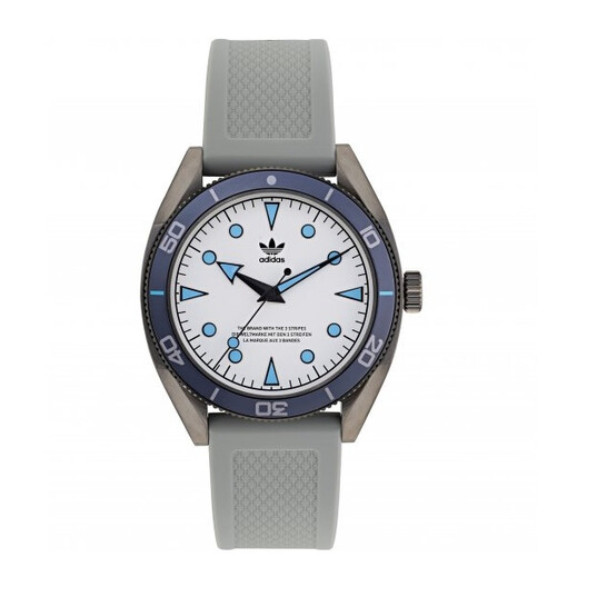 Adidas Originals Fashion Edition Two Silver Dial Men's Watch