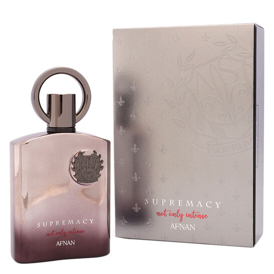 Afnan Men's Supremacy Not Only Intense Silver 3.38 oz