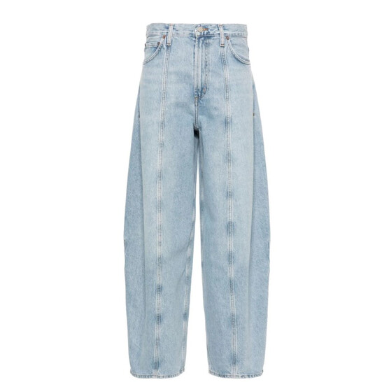 デニム・ジーパン AGOLDE Woman Jeans Denim A92211601 EXPO Agolde Ladies Exposure (Med Wsh Ind) Kristen Wide Leg Jeans