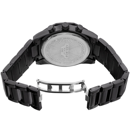 Akribos Xxiv Men's Dress Chronograph Quartz Black Dial Men's
