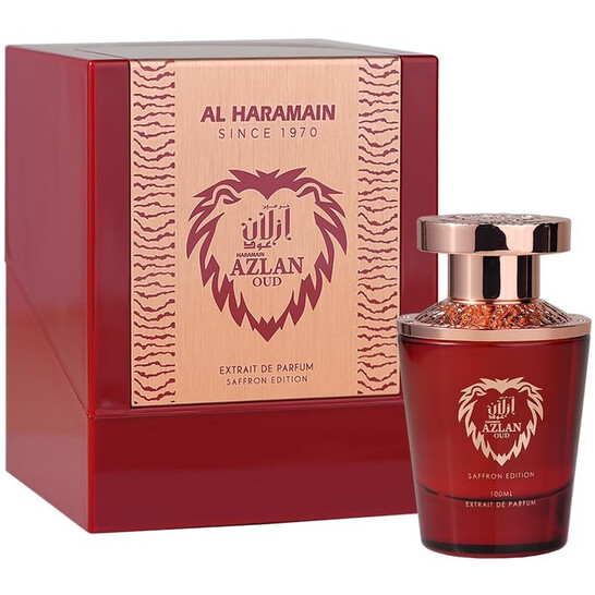 Al Haramain Unisex Azlan Oud Saffron Edition Extrait de Parfum