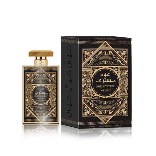 香水(男性用) OUD MYSTERY INTENSE 100ml Al Wataniah Unisex Oud Mystery Intense EDP Spray 3.4 oz