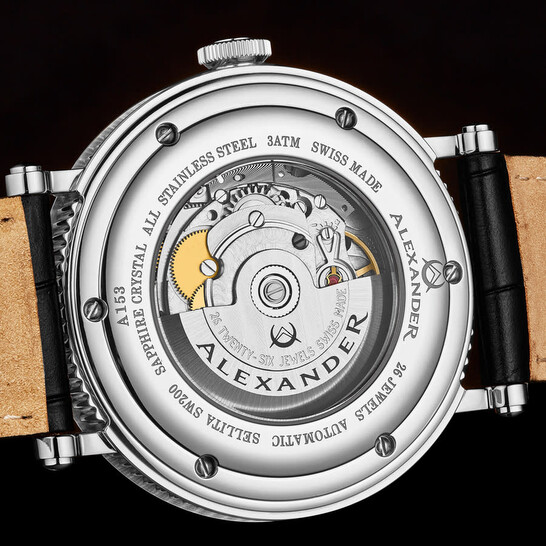 Alexander Alexander 2 Automatic Blue Dial Men's Watch A153-02