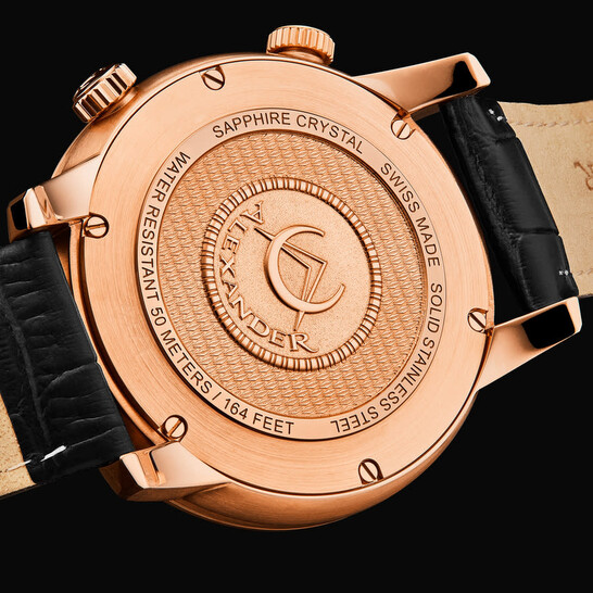 Alexander Alexander 2 Quartz Silver Dial Men's Watch A171A-02