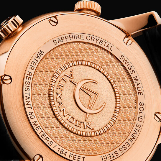 Alexander Alexander 2 Quartz Silver Dial Men's Watch A171B-02