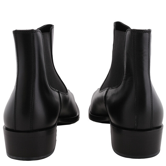 Alexander Mcqueen Black Punk Chelsea Ankle Boots, Brand Size