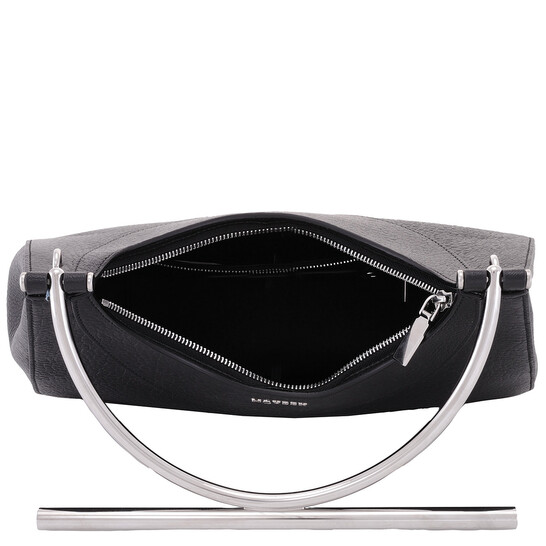 Alexander Mcqueen Black/Silver Ladies T-bar Bag 803524 1VDBB 1000