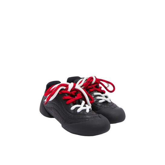 Alexander Mcqueen Ladies Black Flexion Sneakers, Brand Size