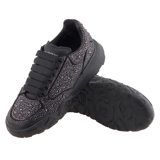 スニーカー ALEXANDER MCQUEEN Women Sneakers 708096W4U51 1041 Black Women's Oversized Sneaker in Black | Alexander McQueen US
