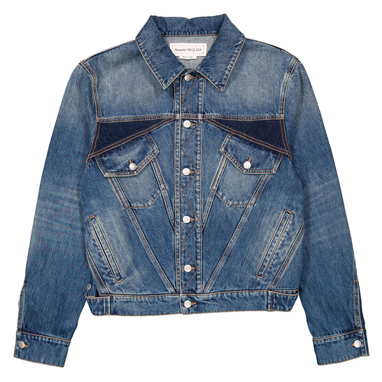 McQ Alexander McQueen ツイードジップアップブルゾン Alexander Mcqueen Checked tweed jacket - Women | 754717QEAEY9101
