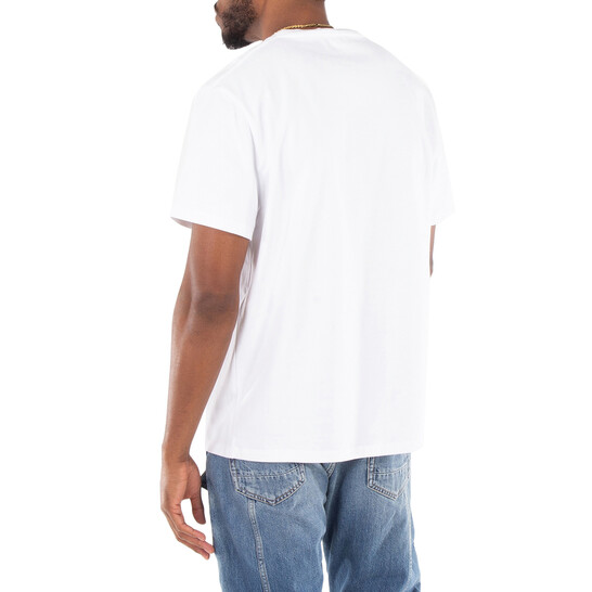 Alexander Mcqueen Men's White / Silver Reflective Reverse