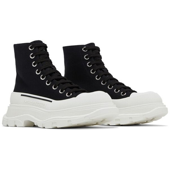スニーカー alexander mcqueen SNEAKER (697080W4MV2 1070) Alexander McQUEEN SNEAKERS 697080W4MV2 1070 Black High Top