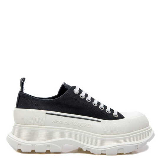 Alexander Mcqueen Tread Slick Lace-Up Sneakers, Brand Size 40 US