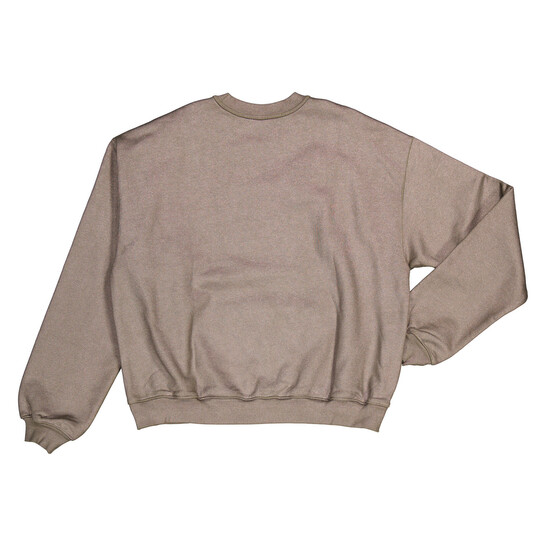 うーくん Grey Half-Zip Sweatshirt in WASHED ASPHALT | alexanderwang®