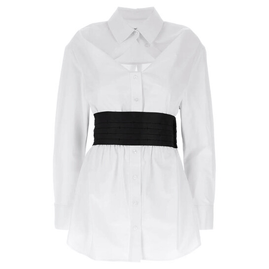 Alexander Wang Mini Cotton Shirt Dress, Size 4 - 546x546 Image #5